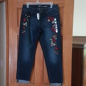 Embroidered Jeans